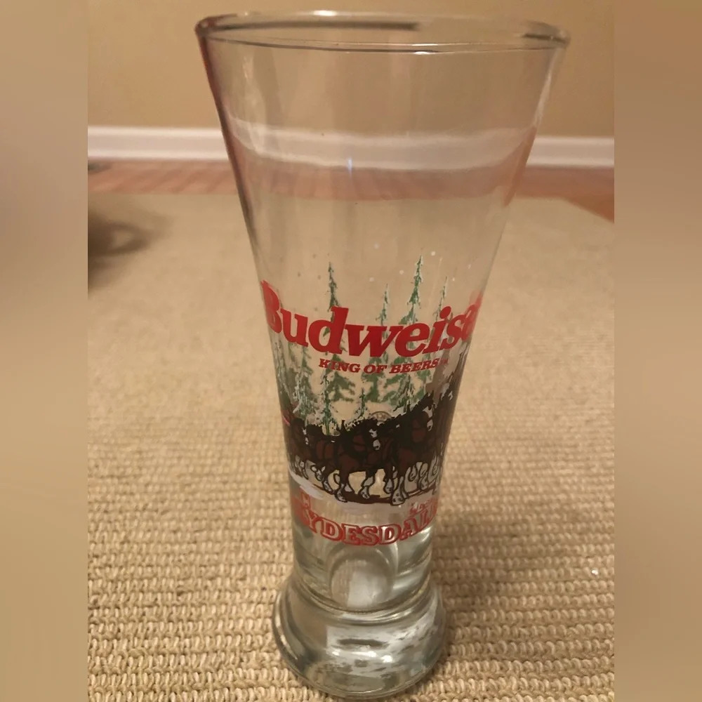 1989 Budweiser Clydesdales Glass - Picture 5 of 8